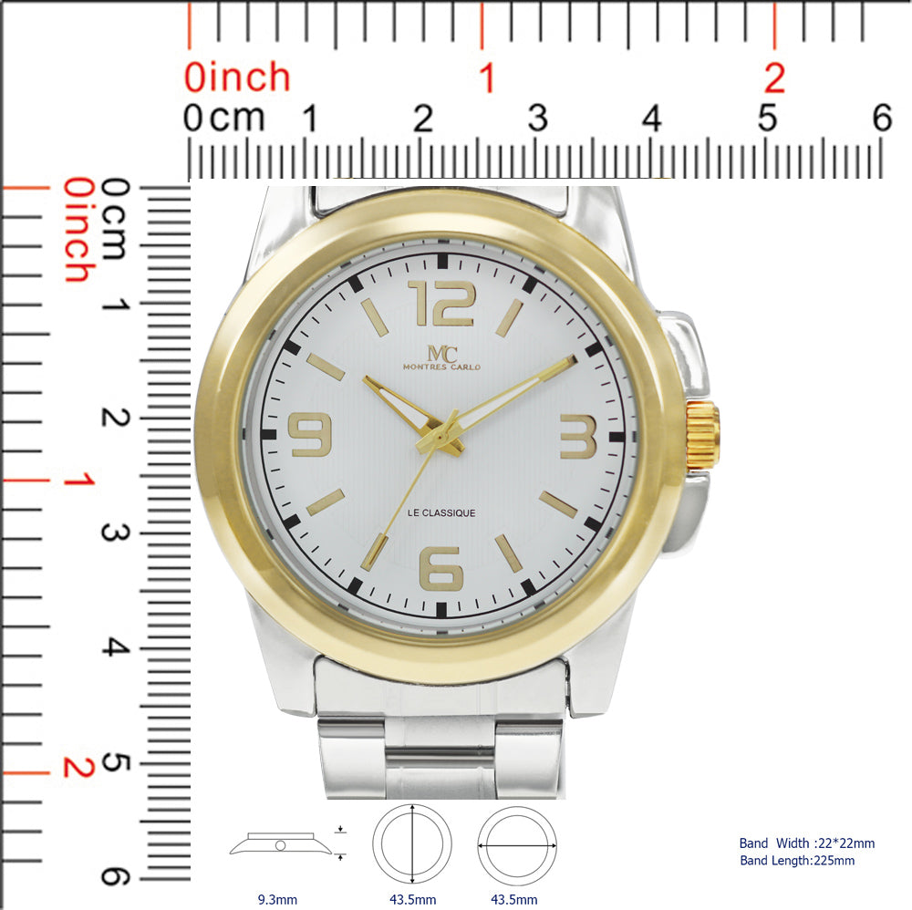 3545 - Reloj con correa de metal