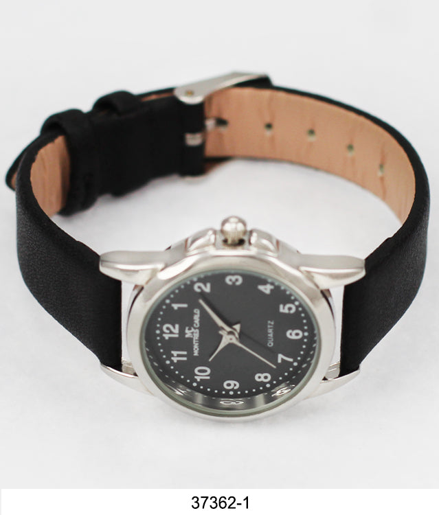 3736 - Faux Leather Band Watch