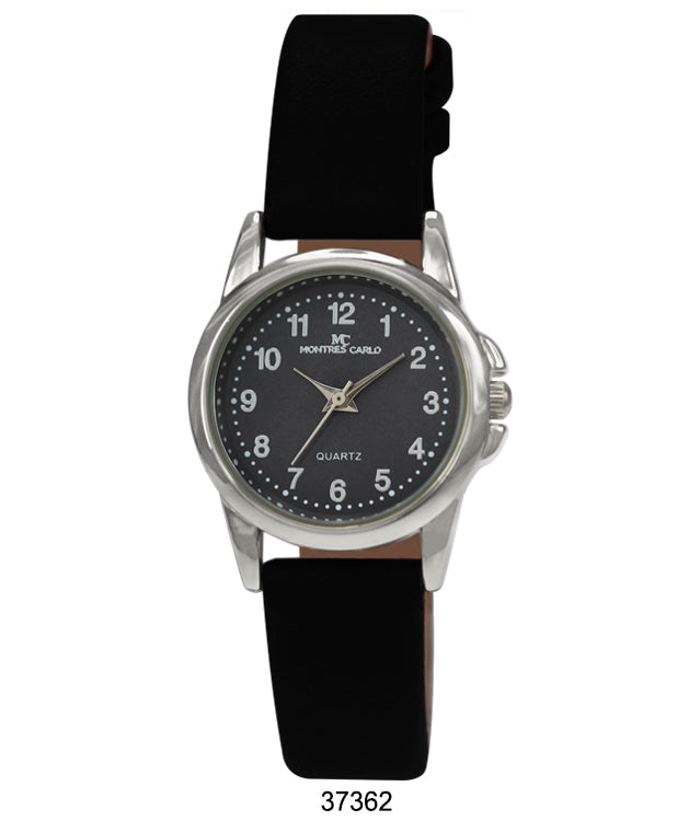 3736 - Faux Leather Band Watch