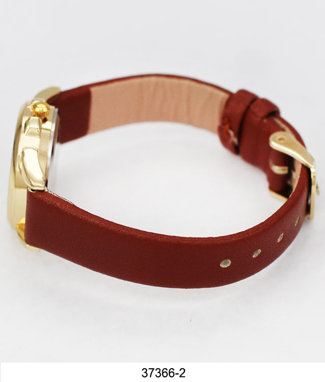 3736 - Faux Leather Band Watch