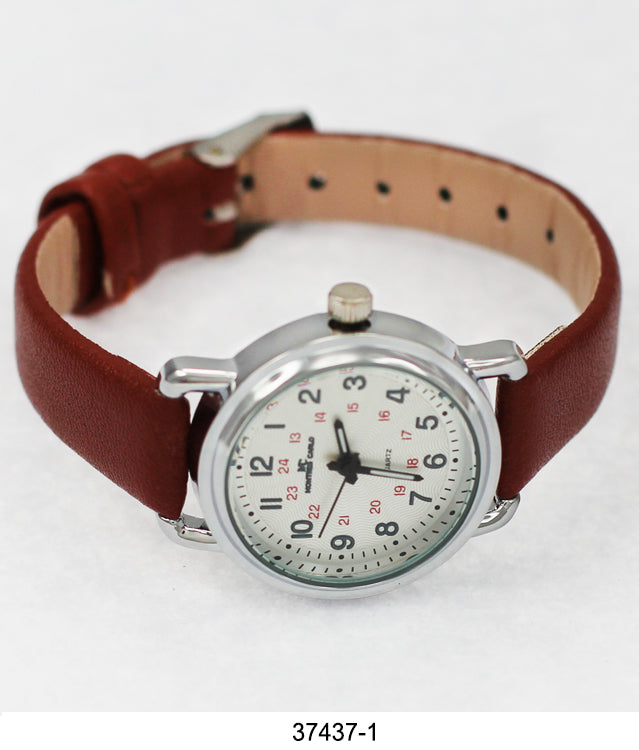 3743 - Reloj con correa de cuero vegano