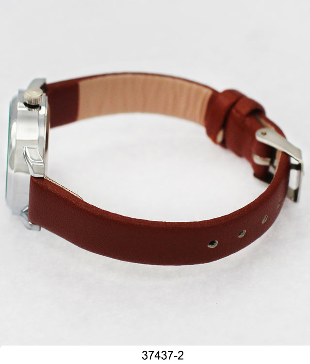 3743 - Reloj con correa de cuero vegano