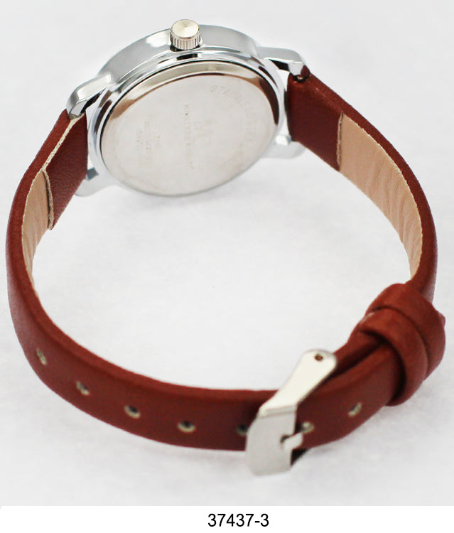 3743 - Reloj con correa de cuero vegano