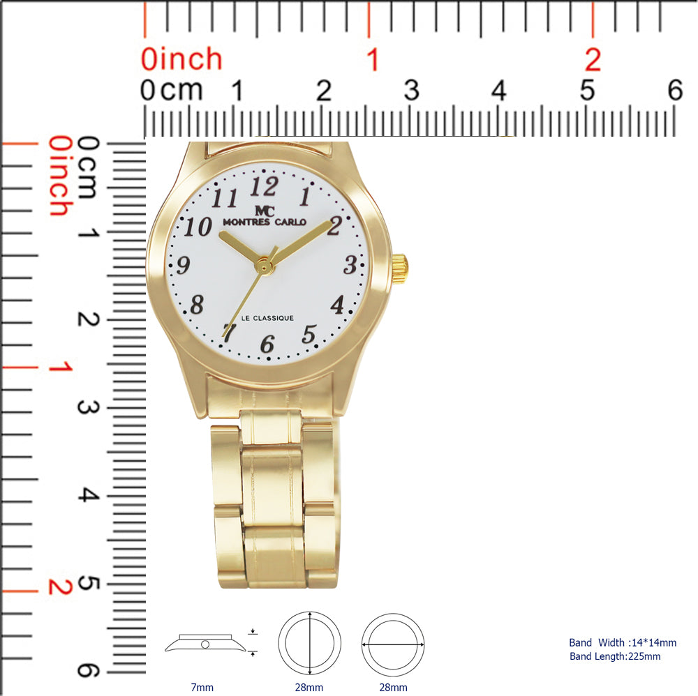 3934-B Metal Band Watch Gift Box Edition