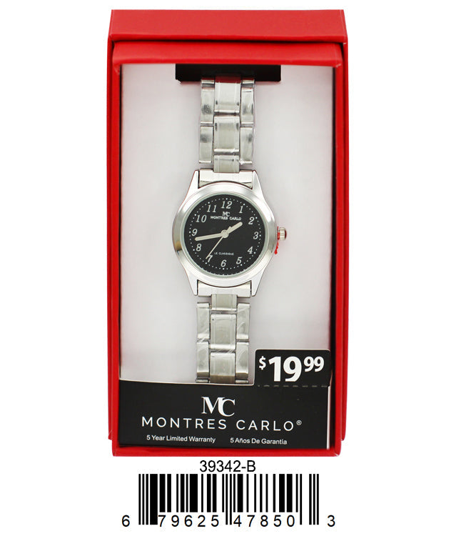 3934-B Metal Band Watch Gift Box Edition