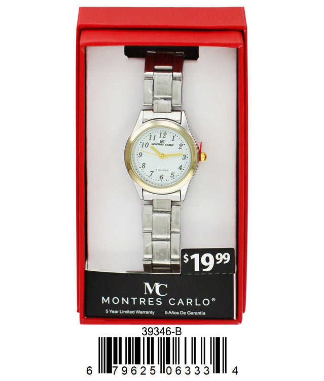 3934-B Metal Band Watch Gift Box Edition