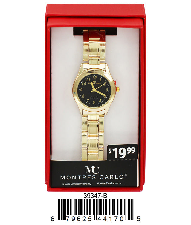 3934-B Metal Band Watch Gift Box Edition