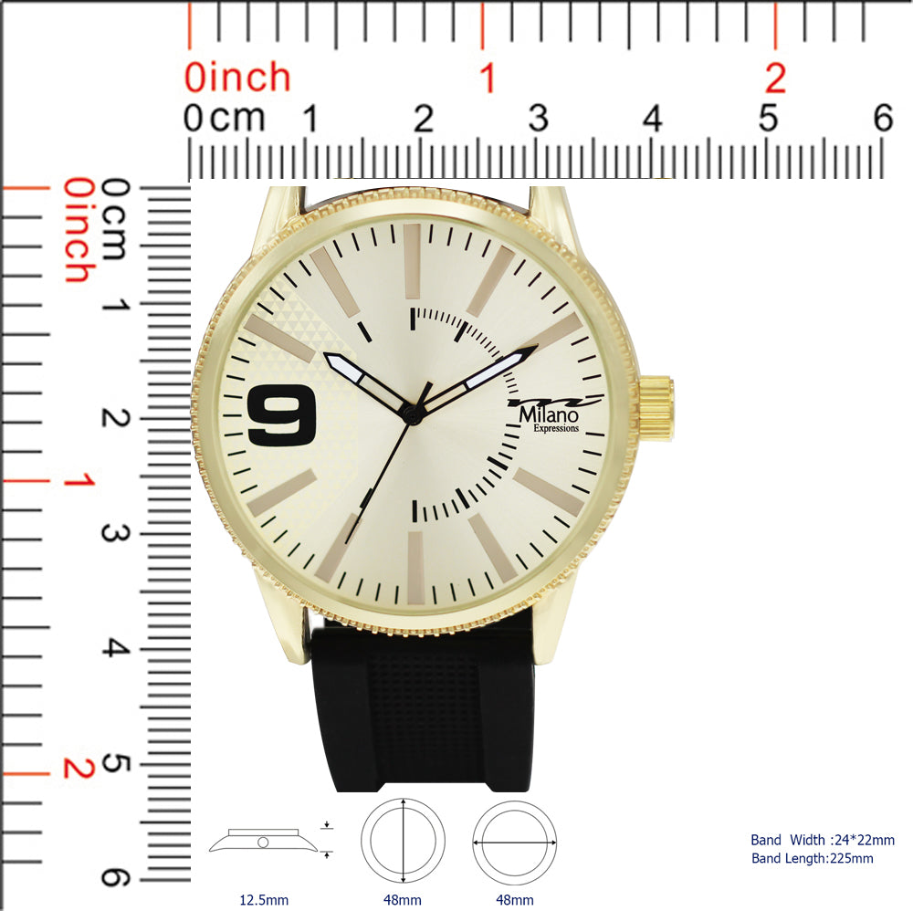 4541 - Reloj con correa de silicona