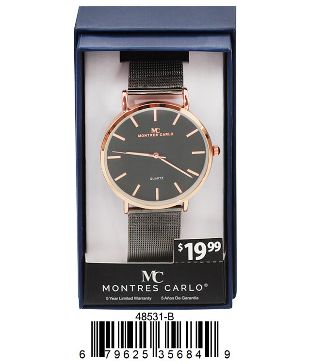 4853 - Reloj con correa de malla