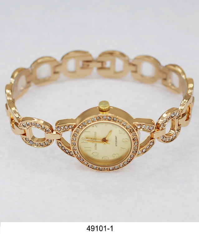 4910 -JB - Montres Carlo Jewelry Gift Box with Metal Watch