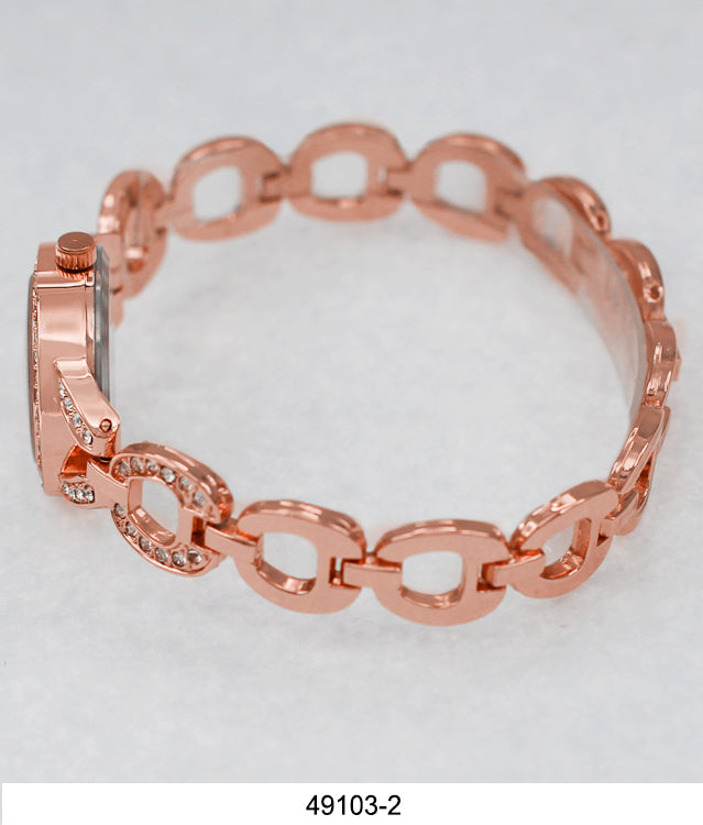 4910 -JB - Montres Carlo Jewelry Gift Box with Metal Watch