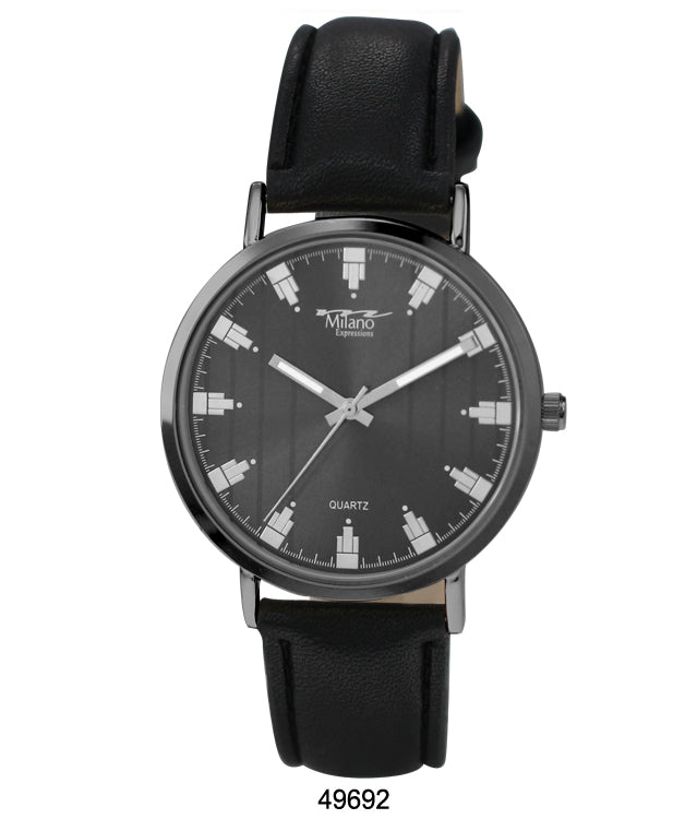 4969 - Reloj con correa de cuero vegano