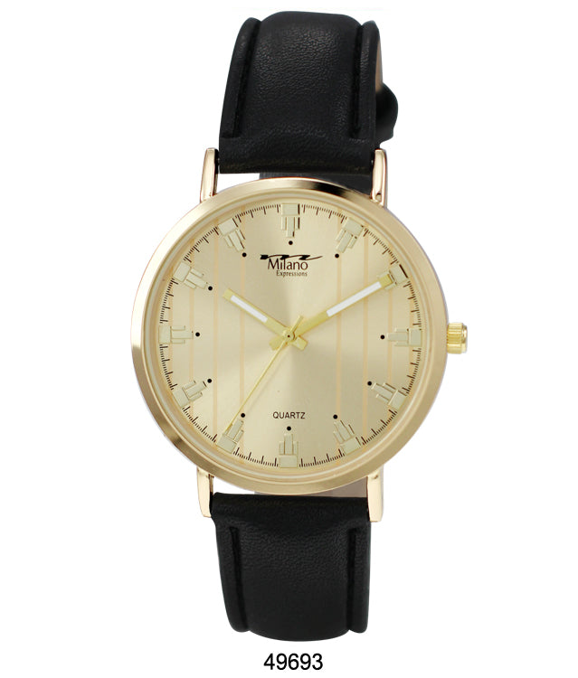 4969 - Reloj con correa de cuero vegano
