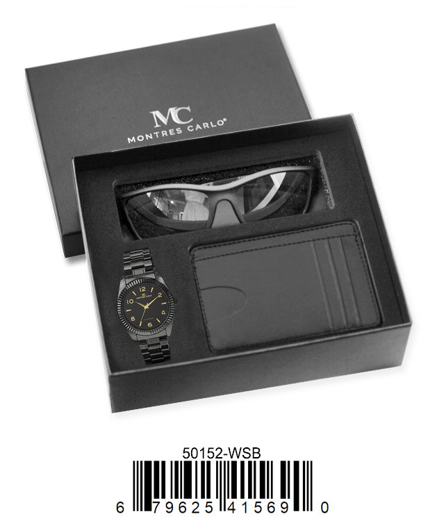 G-2028-Sunglass, Money Clip and Watch Sets, 24Pcs Master Carton