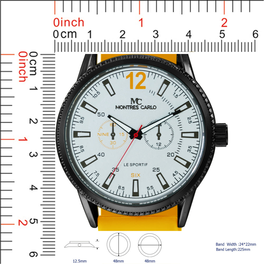 5017 - Reloj con correa de silicona