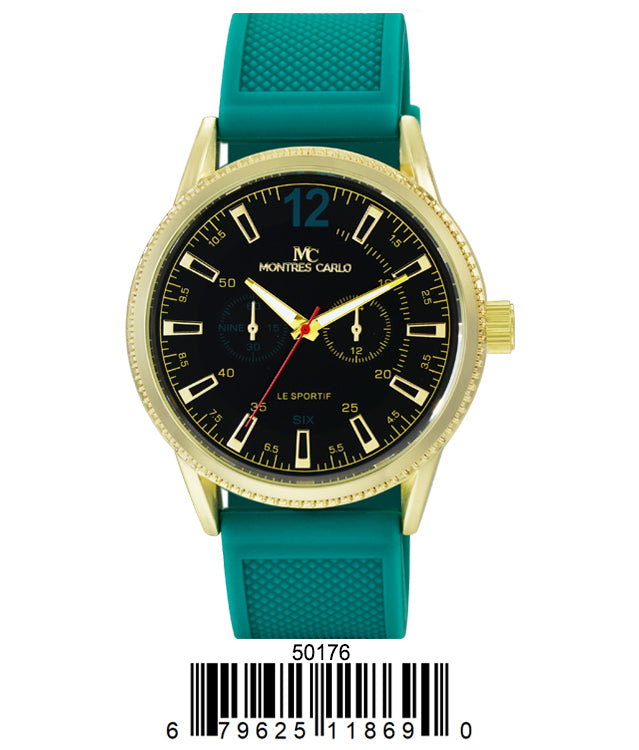 5017 - Reloj con correa de silicona