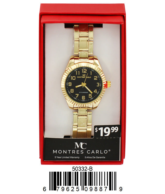 5033-B Metal Band Watch Gift Box Edition