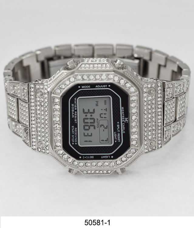 5058 - Iced Digital Watch Special