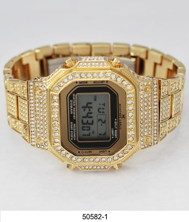 5058 - Iced Digital Watch Special