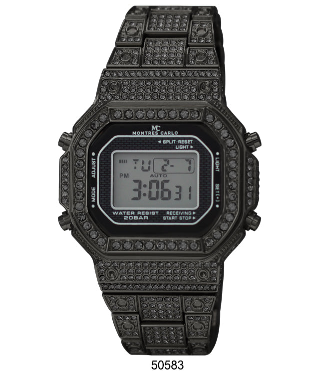 5058 - Iced Digital Watch Special