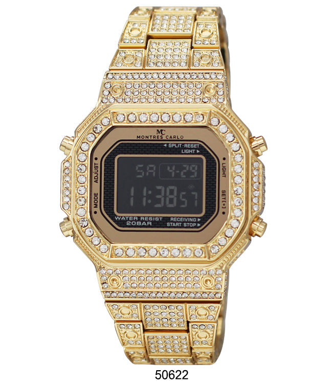 5062 - Iced Digital Watch