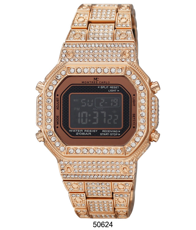 5062 - Iced Digital Watch