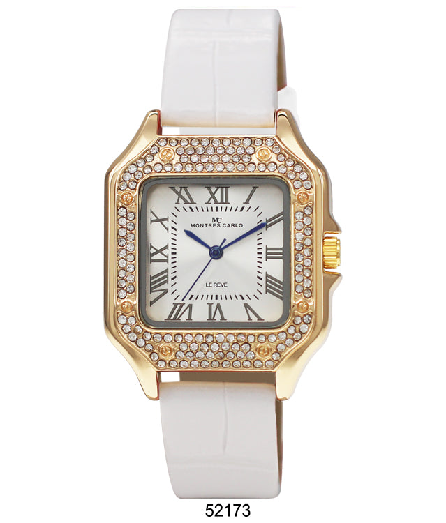 5217 - Reloj con correa de cuero vegano