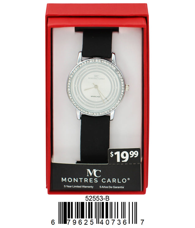 5255-B Silicon Band Watch Gift Box Edition