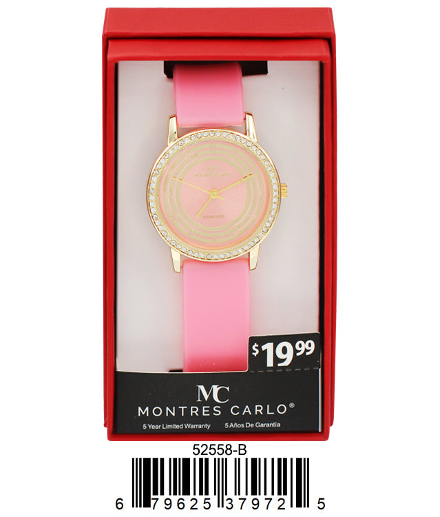 5255-B Silicon Band Watch Gift Box Edition