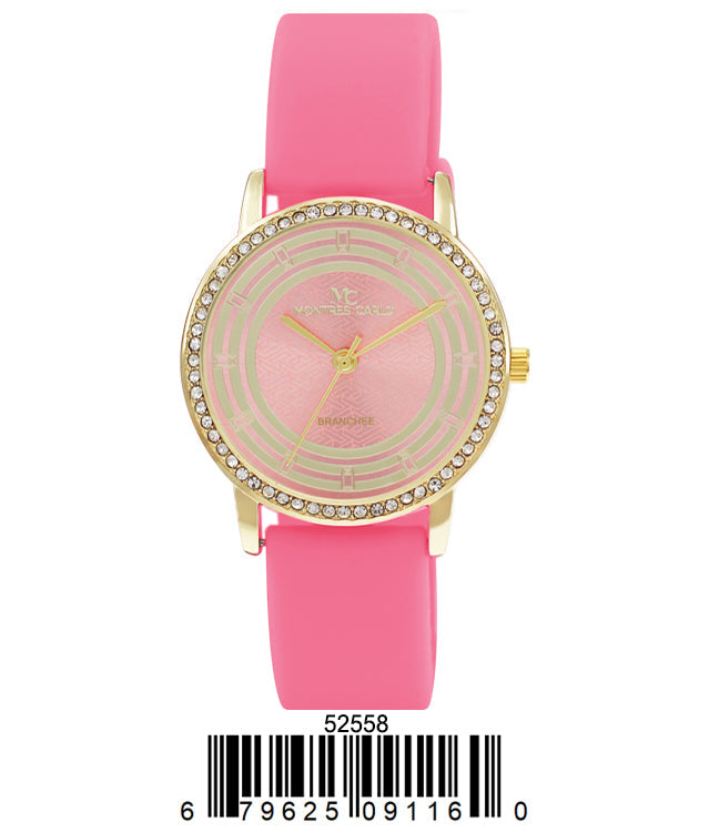 5255-B Silicon Band Watch Gift Box Edition