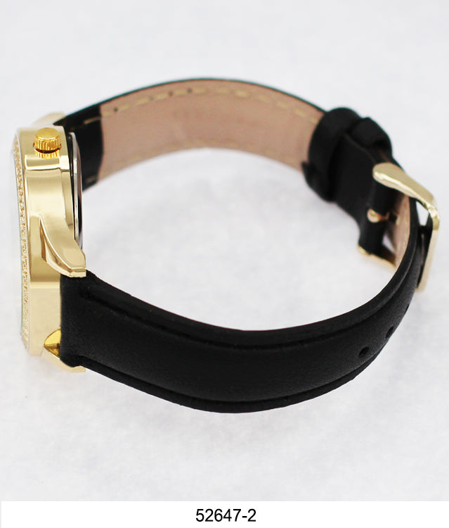 5264 - Reloj con correa de cuero vegano