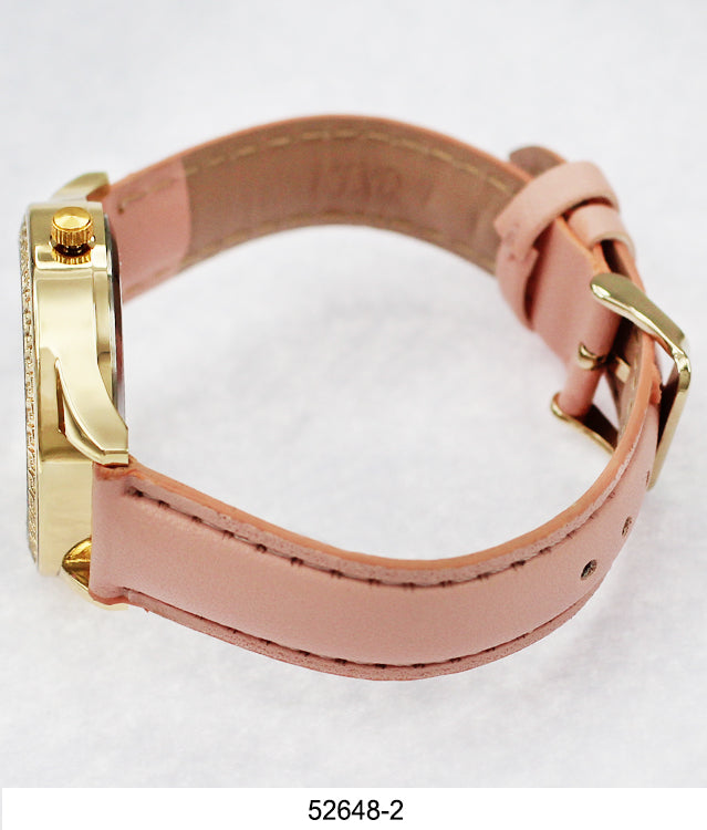 5264 - Reloj con correa de cuero vegano