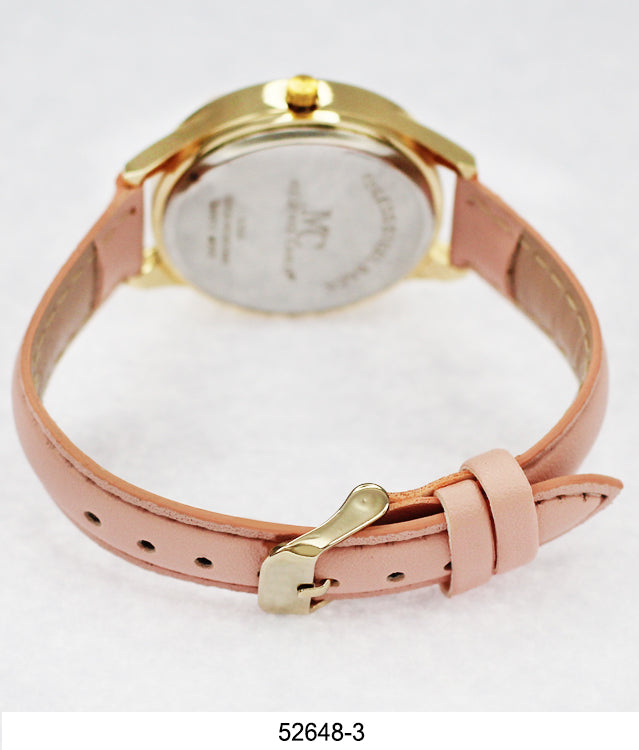 5264 - Reloj con correa de cuero vegano