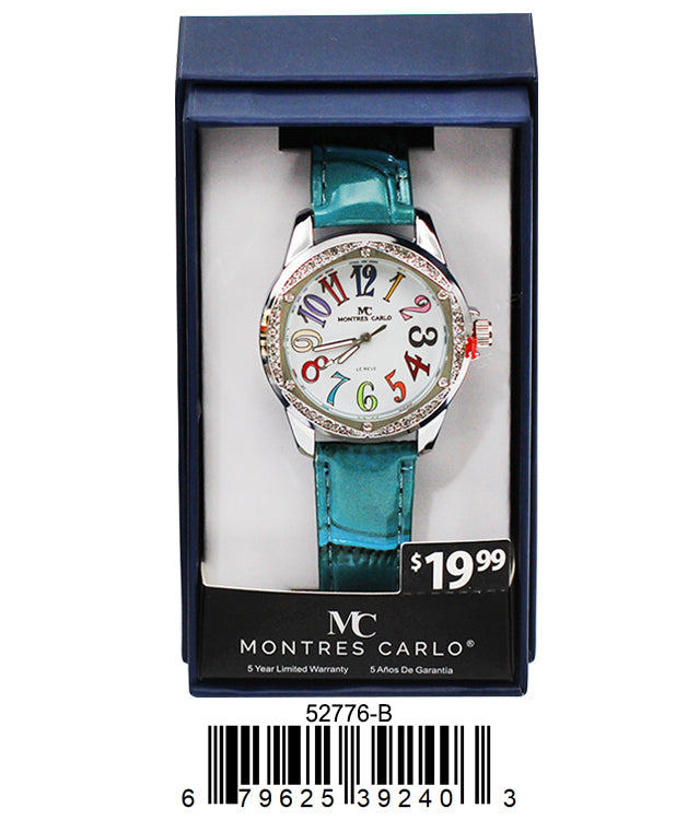 5277 - Faux Leather Band Watch