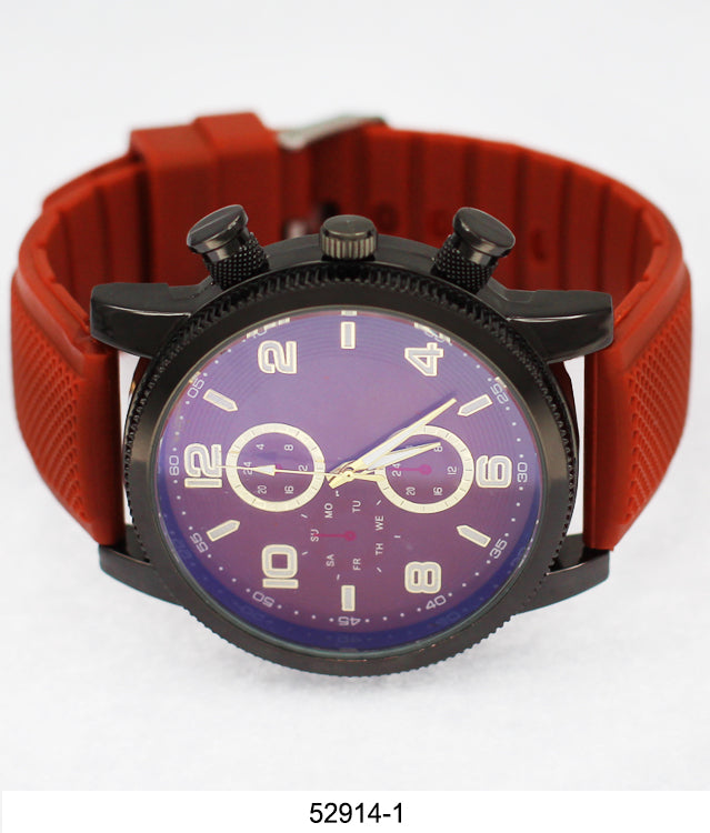 5291 - Prepacked Silicon Band Watch