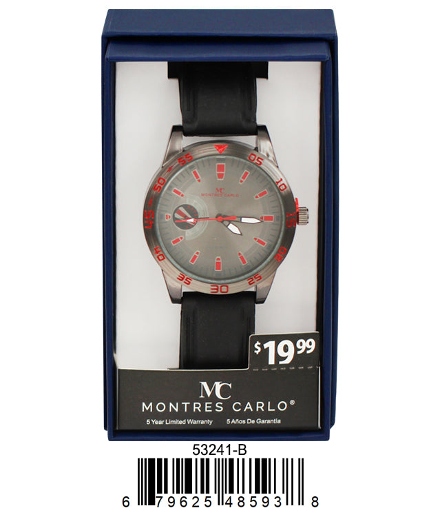 5324 - Silicon Band Watch