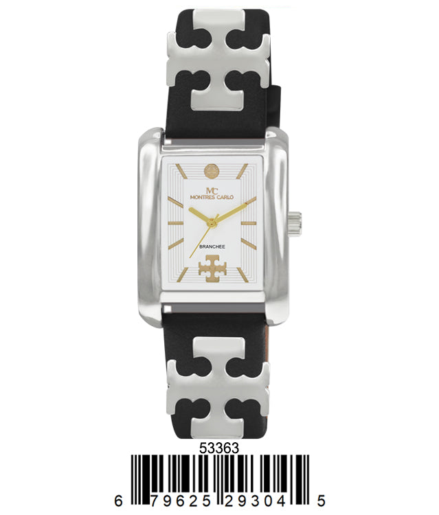 5336 - Faux Leather Band Watch