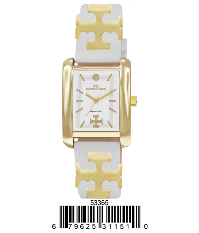 5336 - Faux Leather Band Watch