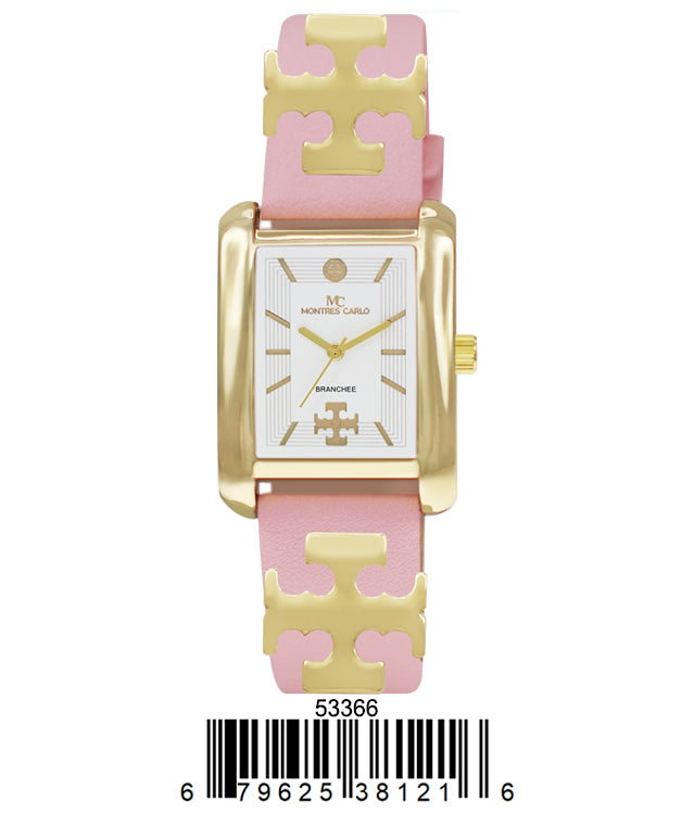 5336 - Faux Leather Band Watch