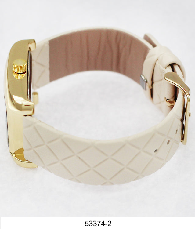 5256 - Reloj con correa de cuero vegano