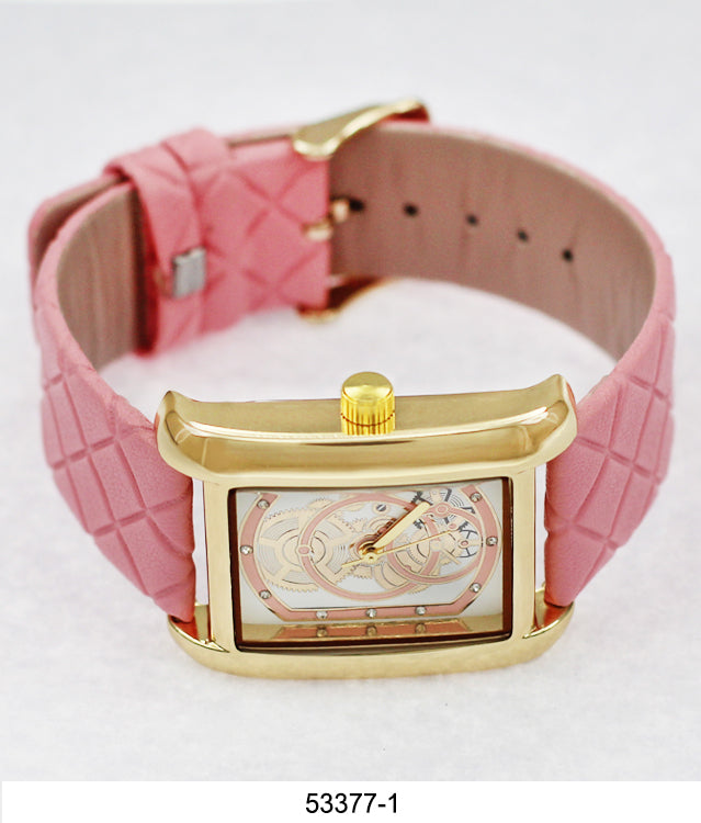 5256 - Reloj con correa de cuero vegano