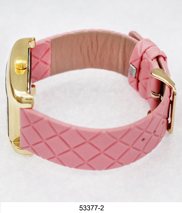 5256 - Reloj con correa de cuero vegano