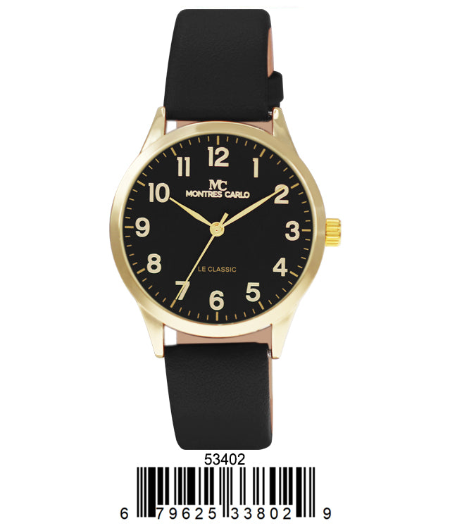 5340 - Faux Leather Band Watch