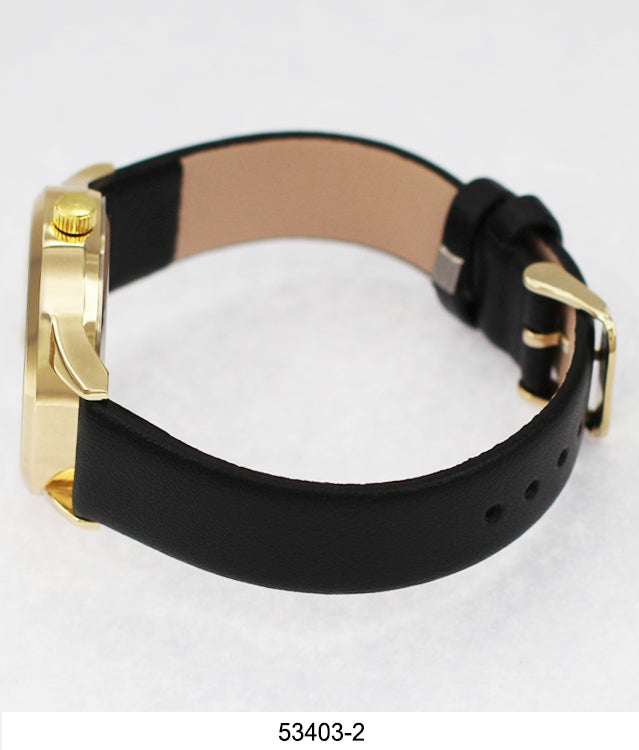 5340 - Faux Leather Band Watch