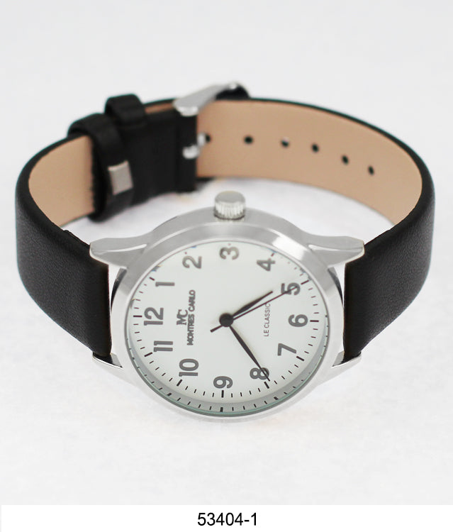 5340 - Faux Leather Band Watch