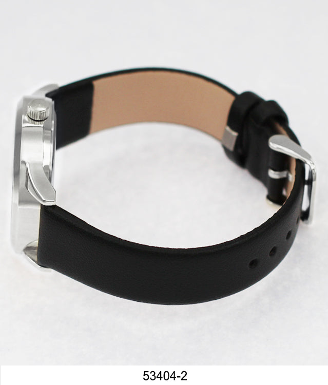 5340 - Faux Leather Band Watch