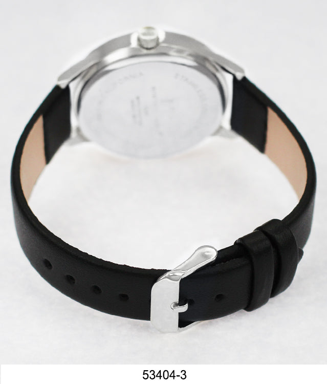 5340 - Faux Leather Band Watch
