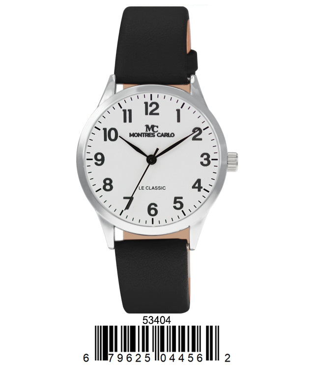5340 - Faux Leather Band Watch