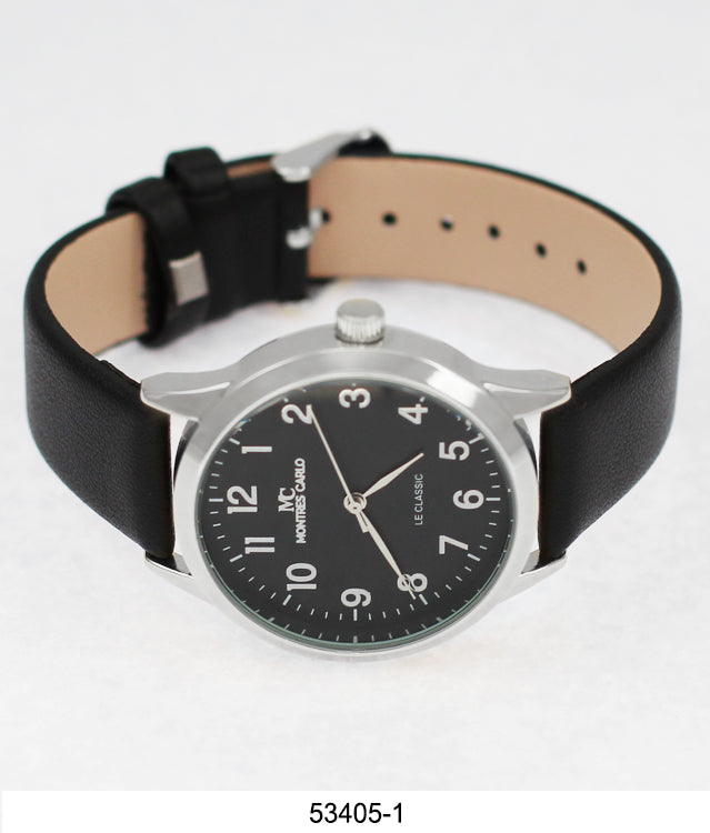 5340 - Faux Leather Band Watch