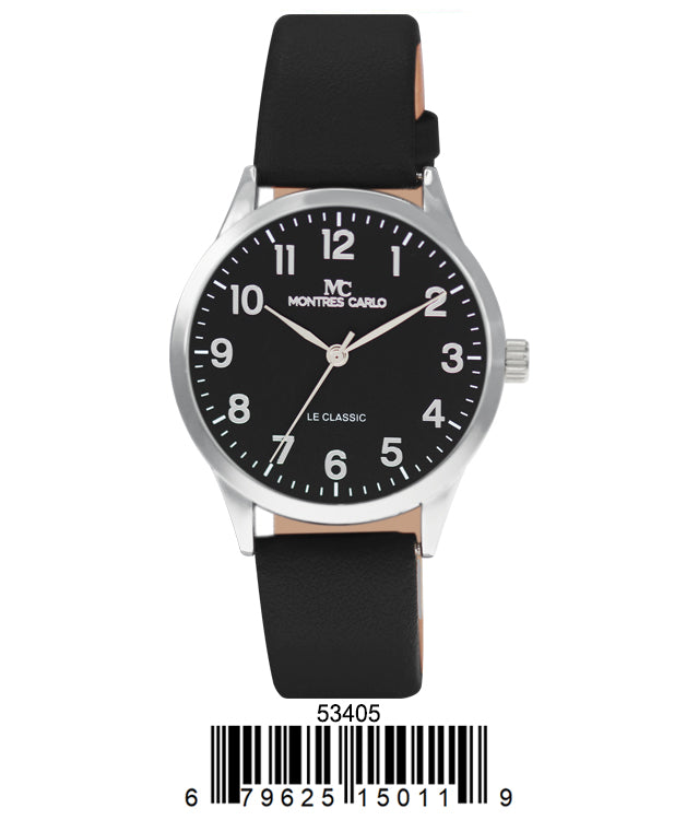 5340 - Faux Leather Band Watch